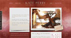Desktop Screenshot of kateperry.com